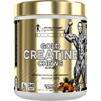 Kreatin Kevin Levrone Gold Line Creatine Chews (240 Tableta, Exotické)