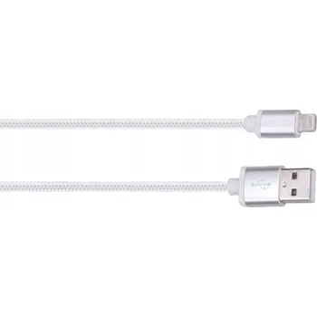 Datový kabel Kabel Solight USB - Apple 30-pin 2 m bílý