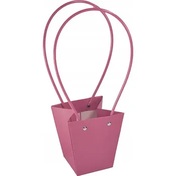 Obraz Papírové tašky na květiny 12 cm – Flower Box CHERRY 10 Ks