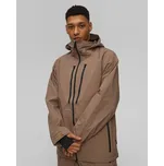 Pánská Lyžařská Bunda Volcom Guch Stretch V Hnědé Barvě