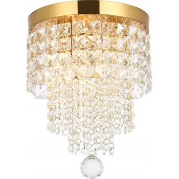 Závěsná lampa Lukkolight Křišťálový lustr 4 světelné body G9