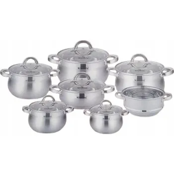Hrnec Sada hrnců 13 ks na indukci a plyn