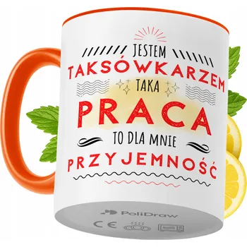 Hrnek Polidraw Hrnek Polidraw Pro Taxikáře jako Dárek, keramický, 330 ml