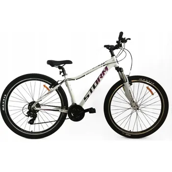 Horské kolo Horské kolo MTB Storm Shark 29 2VBR-T Lady, rám 17 palců, kola 29", bílé