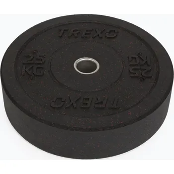 Olympijské závaží bumperXTREXO TRX-BMP025 25 kg černé