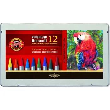 Pastelka PASTELKY AKVARELOVÉ UMĚLECKÉ PASTELKY PROGRESSO KOH-I-NOOR 12 KOL