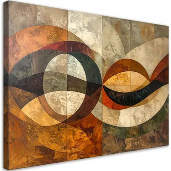 Obraz Obraz do obýváku, ložnice, kanceláře, loftu, Geometrická abstrakce 45x30