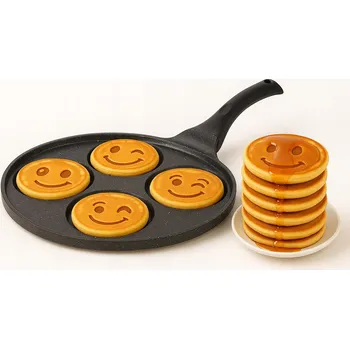 Pánev Pánev na vejce a lívance Edenberg 7614 27 cm s nepřilnavým povrchem, kulatá