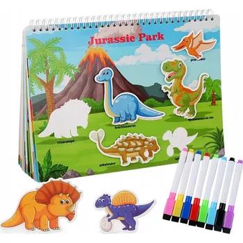 Hračka pro nejmenší Montessori Edukační Knížka s Senzorickými Puzzle pro děti od 3 let