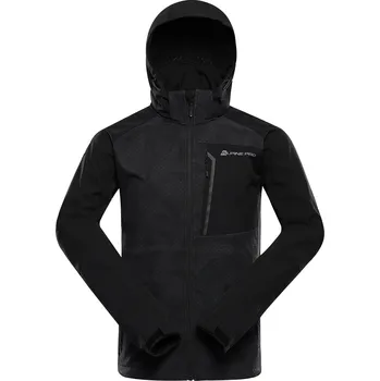 Alpine Pro Hoor Pánská softshellová bunda MJCE623 černá M