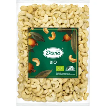 Sušená potravina Diana Company Kešu celé natural W320 BIO 500g