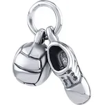 Silvego Stříbrný přívěsek fotbalová kopačka a míč ZT241039P + 2 měsíce na vrácení zboží