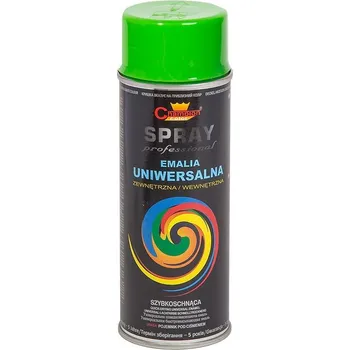 Barva ve spreji Univerzální email ve spreji Champion Color, sytě zelená, 400 ml, lesklá