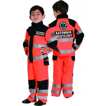 Karnevalový kostým Kostým karnevalový převlek Záchranář Lékař doktor 128cm