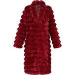 faina Zimní kabát tmavě červená
