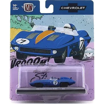 autíčko Chevrolet Corvette XP-86 #7 1959 1:64 - M2 Machines Chevrolet Corvette XP86 1959 No.7 - kovový model auta