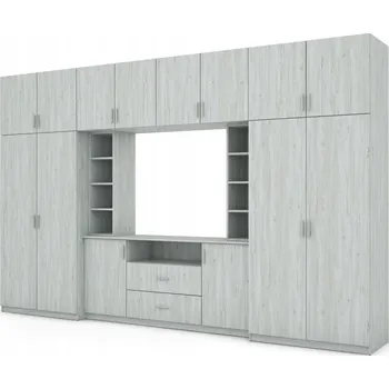 Obývací stěna Nábytek do obývacího pokoje eMeblast borovice