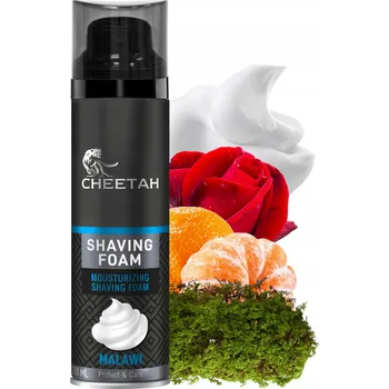 Cheetah Men Pěna na holení pro muže Hydratační Malawi 250 ml