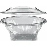 Miska (rPET) s víčkem kulatá průhledná 1000ml [50 ks]