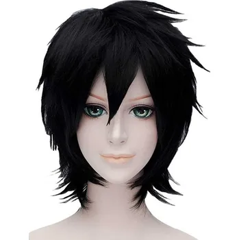 Paruka Krátká rovná paruka FALAMKA 3T6036 černá