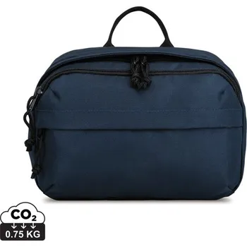 Kosmetická taška Toaletní taška Renew z rPET AWARE™ - Námořní Modř, Firemní dárkové předměty s vlastním potiskem