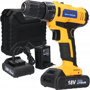 Aku Šroubovák Sicco Tools, akumulátorový, 18 V 31029