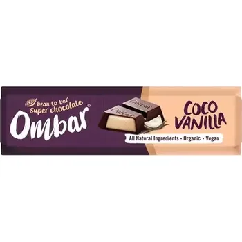 Čokoláda Ombar Tyčinka s kokosem a vanilkou Coco Vanilla 42g