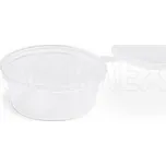 Dresinková miska (PP) s víčkem průhledná Ø70mm 60ml [100 ks]