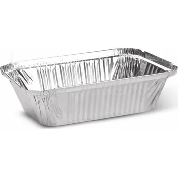 Jednorázové nádobí Mísa (ALU) hranatá 186 x 137 x 49 mm 660ml na těstoviny [100 ks]