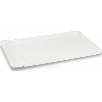 Papírový tácek bílý 23 x 33 cm `č.9` [125 ks]