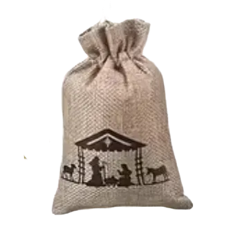 Dárková taška Stahovací sáček - s motivem Betlému V (10,0 x 15,0 cm)