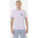 RIP CURL triko - Fade Out Icon Tee Iced Lavender (2362) velikost: M