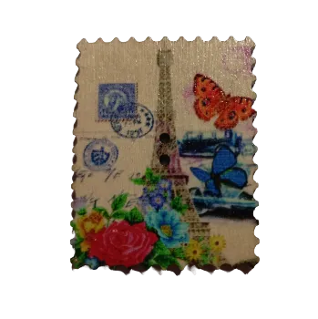 Knoflík Knoflík dřevěný Eifelovka II