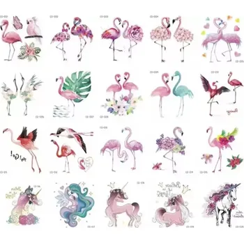 Tetování Dětské dočasné tetování - PLAMEŇÁK - 20 ks (Značka: SPADABRAVO)