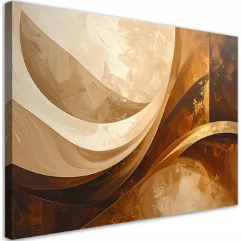 Obraz Moderní obraz do obýváku, ložnice, kanceláře, Abstraktní vlny 60x40