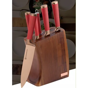 Sada nožů v bloku Edenberg ELEGANTNÍ SADA NOŽŮ V BLOKU 6 a ks