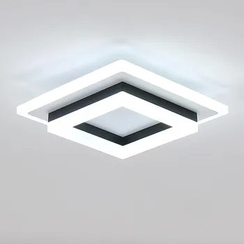 Stropní svítidlo černá LED 24W moderní