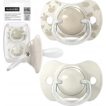 Dudlík Suavinex symetrický silikonový 6 m +