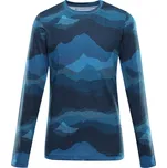 Dětské triko z organické bavlny ALPINE PRO ECCO 2 modrá 104-110