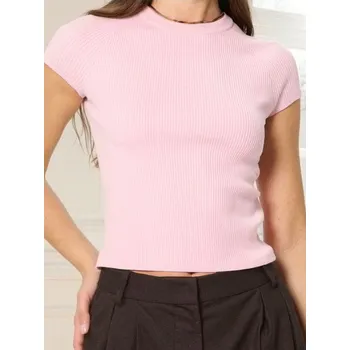 Dámská halenka Sinsay - Svetrová halenka - pastelová růžová - 368FJ-03X - 368FJ-03X-XL