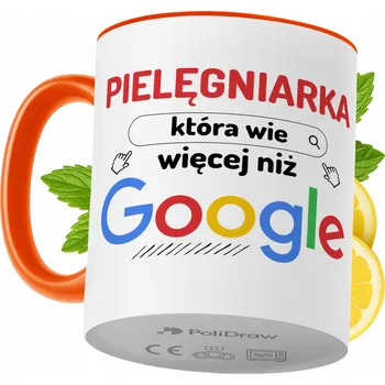 Hrnek Polidraw Hrnek Polidraw pro zdravotní sestru na předsednictvu keramika 330 ml