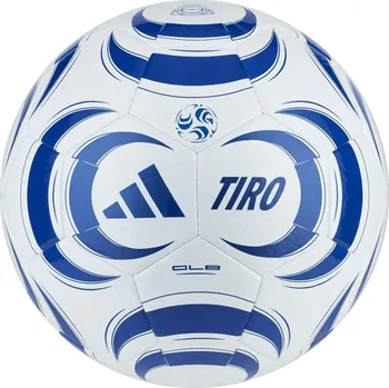 Fotbalový míč ADIDAS FOTBALOVÝ MÍČ TIRO CLUB KF8846 BÍLO-MODRÝ vel.5
