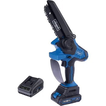 Pila Scheppach IXES Aku řetězová pila BC-PS150-X, 20 V, 15 cm, 2 Ah 5910310400
