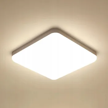 Comely čtvercová Stropní Svítidlo 25 x 5 cm bílá