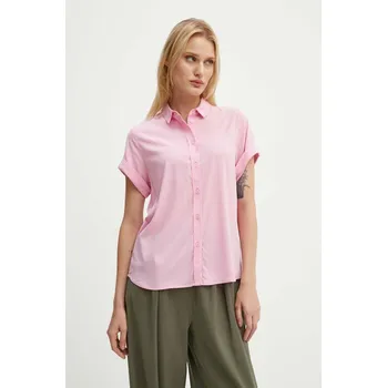 Košile Samsoe Samsoe MAJAN, L, růžová, 30A
