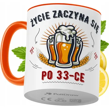 Hrnek Polidraw Hrnek Polidraw Narozeniny33 keramika 330 ml