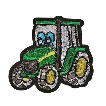 Nášivka nažehlovací zelený traktor
