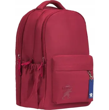 Sportovní batoh Vícekomorový Školní batoh Oxford červený 26 l