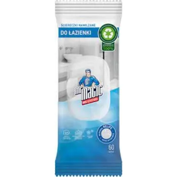 Utěrka Vlhčené ubrousky Mr. Magic do koupelny 60 ks