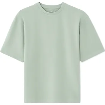 Pánské tričko Celio Tričko Nexhempik oversize 1186621 Zelená L